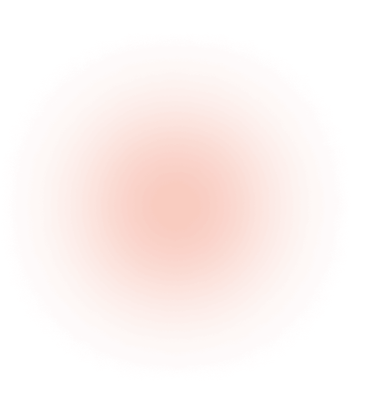 Orange glow circle