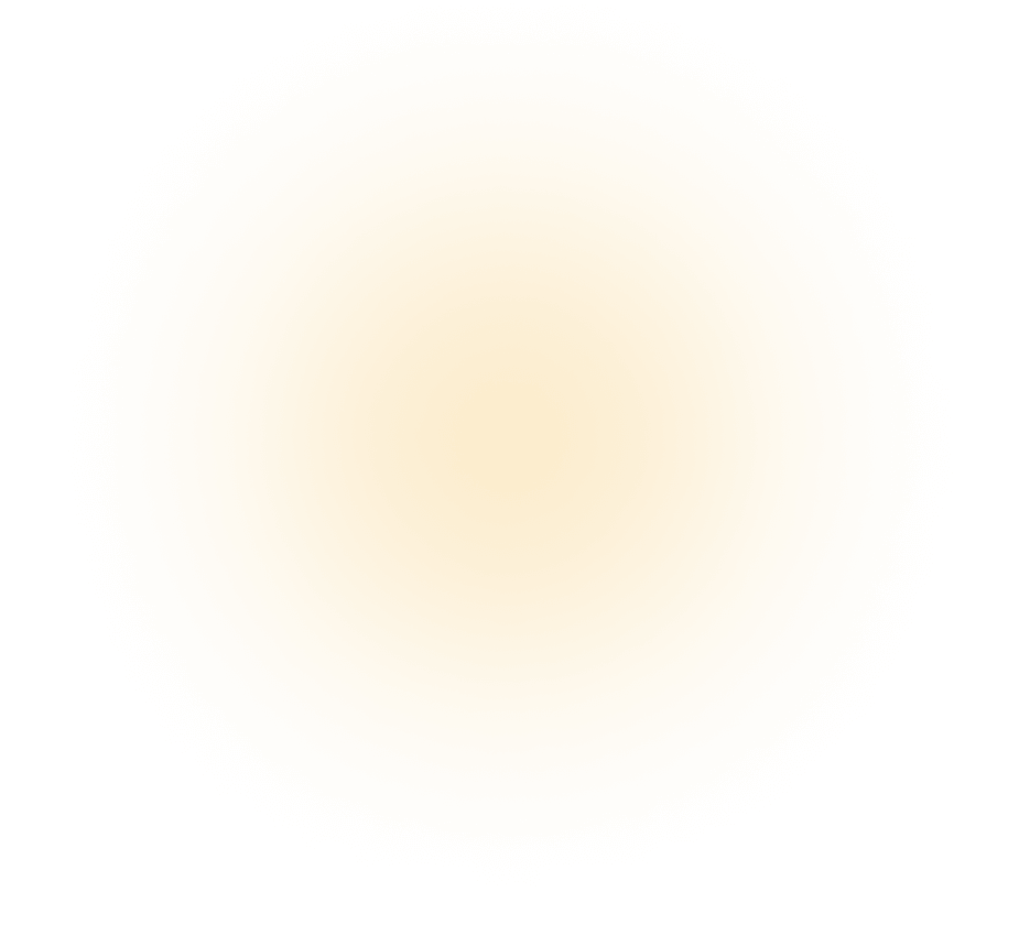 Orange glow circle